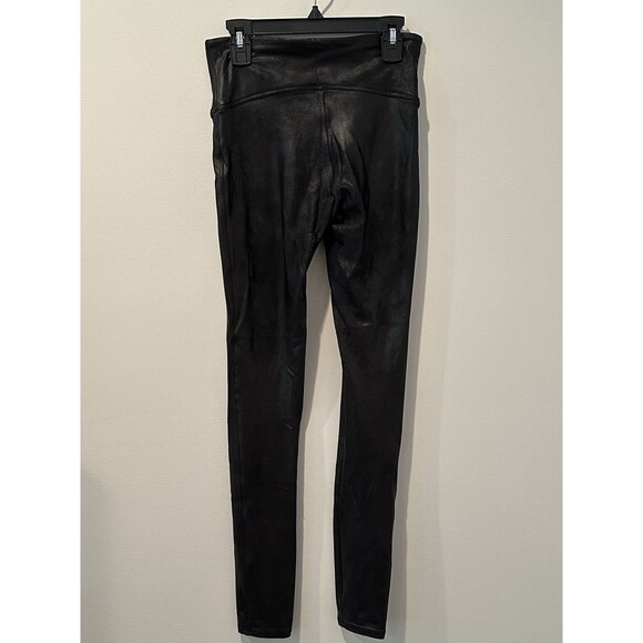 SPANXshape Faux Leather Leggings Size S EUC!!! - Picture 3 of 7